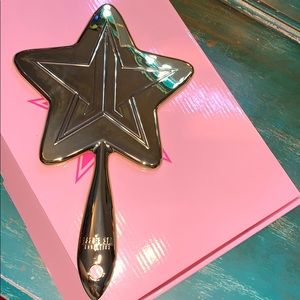 Jeffree Star Gold Chrome Hand Mirror